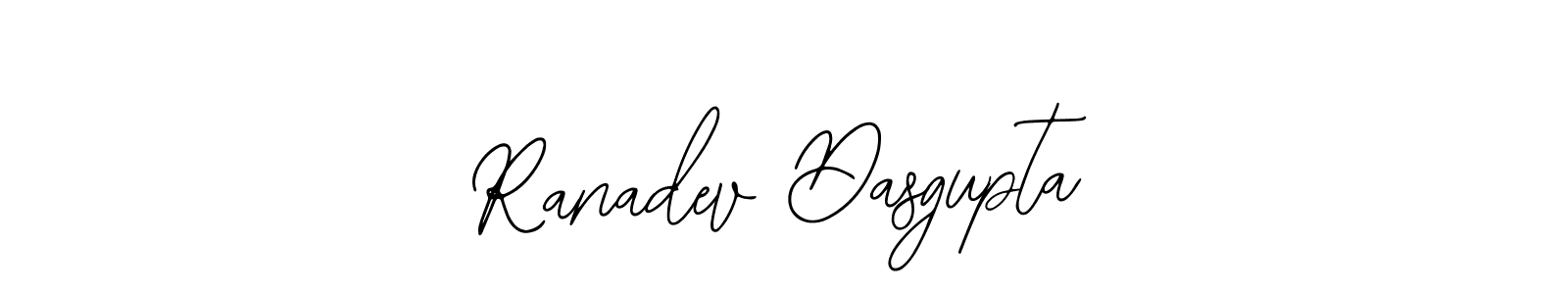 How to make Ranadev Dasgupta name signature. Use Bearetta-2O07w style for creating short signs online. This is the latest handwritten sign. Ranadev Dasgupta signature style 12 images and pictures png