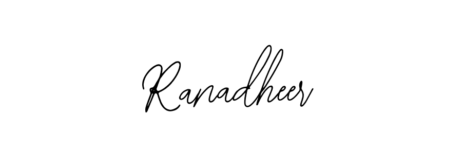 Make a beautiful signature design for name Ranadheer. With this signature (Bearetta-2O07w) style, you can create a handwritten signature for free. Ranadheer signature style 12 images and pictures png