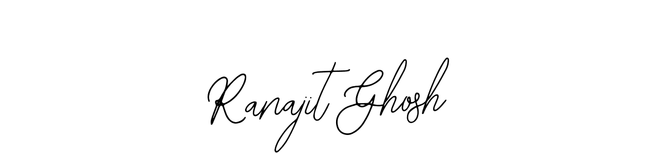 The best way (Bearetta-2O07w) to make a short signature is to pick only two or three words in your name. The name Ranajit Ghosh include a total of six letters. For converting this name. Ranajit Ghosh signature style 12 images and pictures png