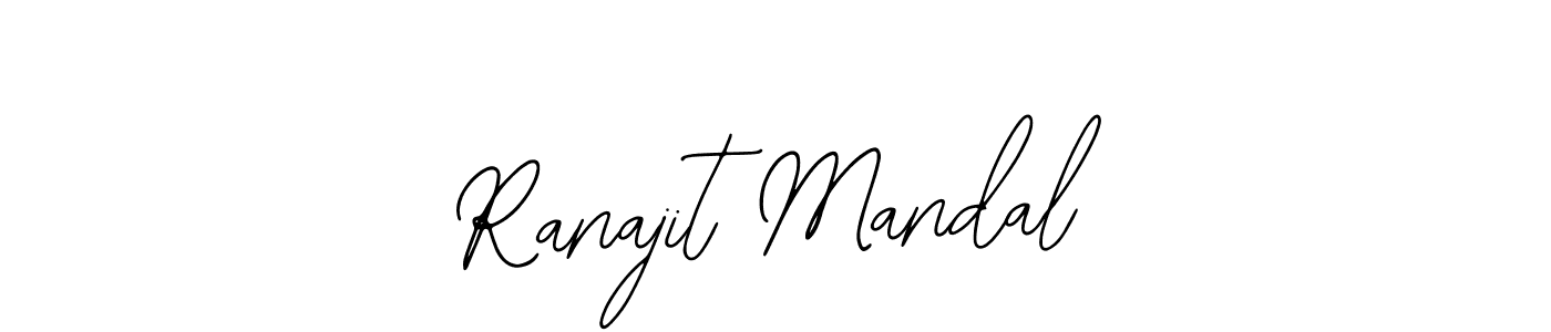 How to Draw Ranajit Mandal signature style? Bearetta-2O07w is a latest design signature styles for name Ranajit Mandal. Ranajit Mandal signature style 12 images and pictures png