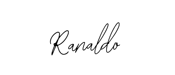 How to make Ranaldo name signature. Use Bearetta-2O07w style for creating short signs online. This is the latest handwritten sign. Ranaldo signature style 12 images and pictures png