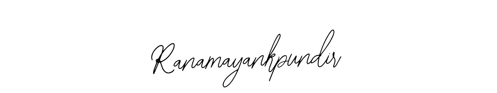 Use a signature maker to create a handwritten signature online. With this signature software, you can design (Bearetta-2O07w) your own signature for name Ranamayankpundir. Ranamayankpundir signature style 12 images and pictures png