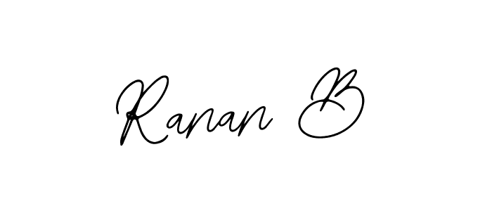 Bearetta-2O07w is a professional signature style that is perfect for those who want to add a touch of class to their signature. It is also a great choice for those who want to make their signature more unique. Get Ranan B name to fancy signature for free. Ranan B signature style 12 images and pictures png
