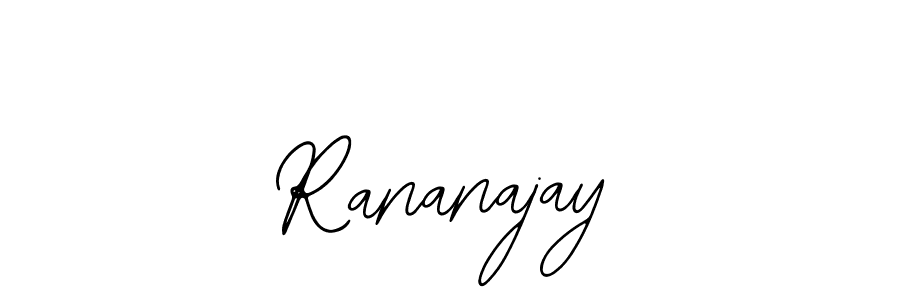 Rananajay stylish signature style. Best Handwritten Sign (Bearetta-2O07w) for my name. Handwritten Signature Collection Ideas for my name Rananajay. Rananajay signature style 12 images and pictures png