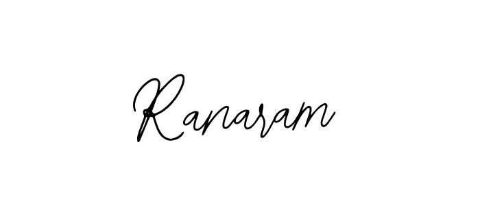 How to make Ranaram signature? Bearetta-2O07w is a professional autograph style. Create handwritten signature for Ranaram name. Ranaram signature style 12 images and pictures png
