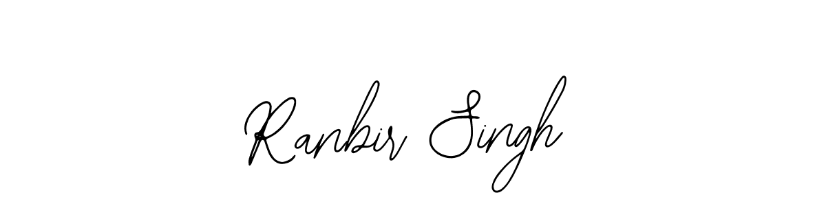 Also we have Ranbir Singh name is the best signature style. Create professional handwritten signature collection using Bearetta-2O07w autograph style. Ranbir Singh signature style 12 images and pictures png