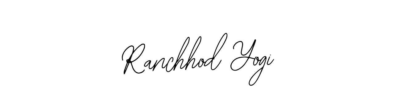 Bearetta-2O07w is a professional signature style that is perfect for those who want to add a touch of class to their signature. It is also a great choice for those who want to make their signature more unique. Get Ranchhod Yogi name to fancy signature for free. Ranchhod Yogi signature style 12 images and pictures png