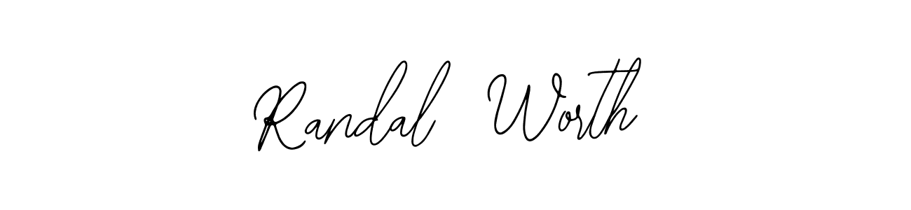 This is the best signature style for the Randal  Worth name. Also you like these signature font (Bearetta-2O07w). Mix name signature. Randal  Worth signature style 12 images and pictures png