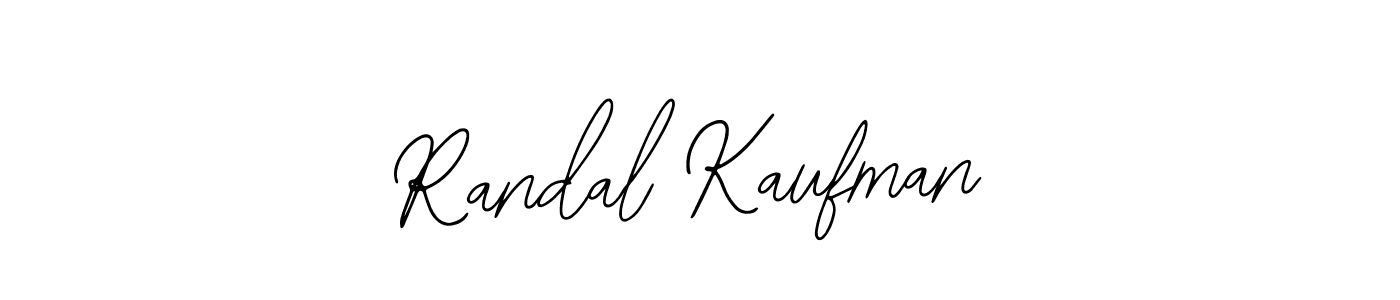 Use a signature maker to create a handwritten signature online. With this signature software, you can design (Bearetta-2O07w) your own signature for name Randal Kaufman. Randal Kaufman signature style 12 images and pictures png