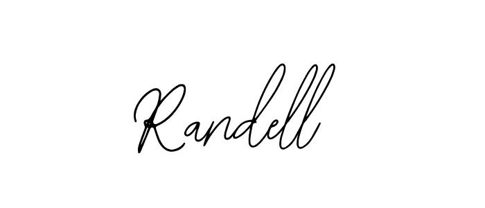 Similarly Bearetta-2O07w is the best handwritten signature design. Signature creator online .You can use it as an online autograph creator for name Randell. Randell signature style 12 images and pictures png