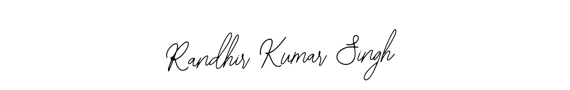 Randhir Kumar Singh stylish signature style. Best Handwritten Sign (Bearetta-2O07w) for my name. Handwritten Signature Collection Ideas for my name Randhir Kumar Singh. Randhir Kumar Singh signature style 12 images and pictures png