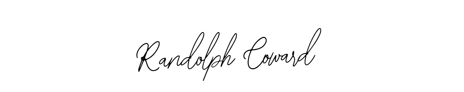 Design your own signature with our free online signature maker. With this signature software, you can create a handwritten (Bearetta-2O07w) signature for name Randolph Coward. Randolph Coward signature style 12 images and pictures png