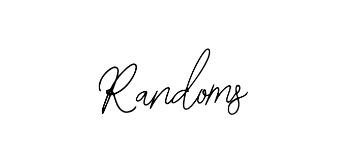 Create a beautiful signature design for name Randoms. With this signature (Bearetta-2O07w) fonts, you can make a handwritten signature for free. Randoms signature style 12 images and pictures png