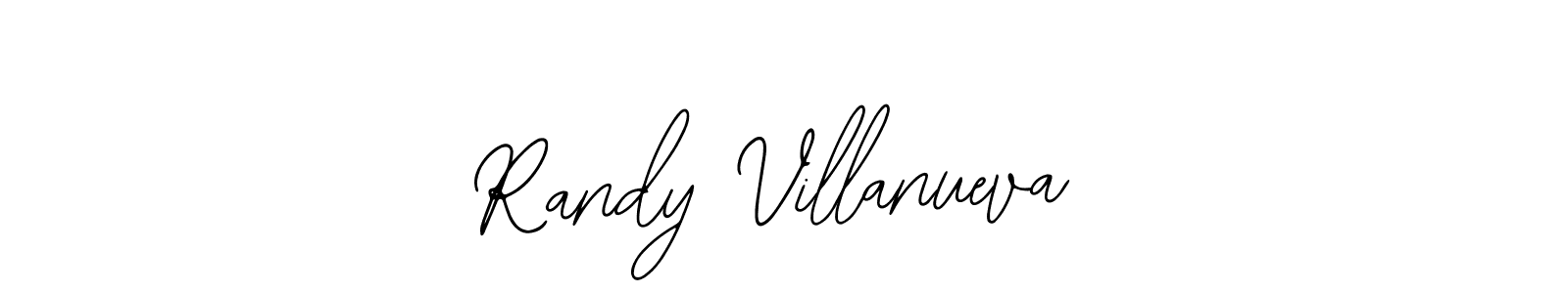 Randy Villanueva stylish signature style. Best Handwritten Sign (Bearetta-2O07w) for my name. Handwritten Signature Collection Ideas for my name Randy Villanueva. Randy Villanueva signature style 12 images and pictures png