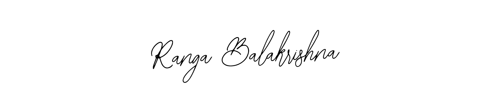 How to Draw Ranga Balakrishna signature style? Bearetta-2O07w is a latest design signature styles for name Ranga Balakrishna. Ranga Balakrishna signature style 12 images and pictures png
