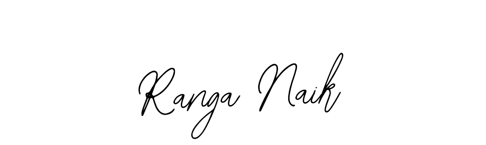 Use a signature maker to create a handwritten signature online. With this signature software, you can design (Bearetta-2O07w) your own signature for name Ranga Naik. Ranga Naik signature style 12 images and pictures png