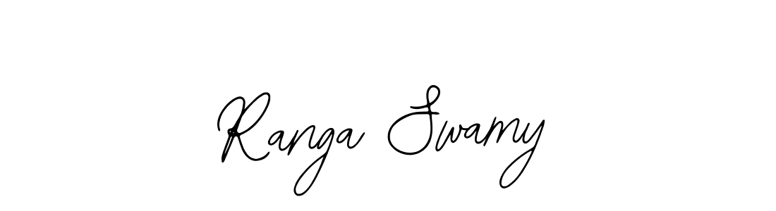 How to make Ranga Swamy signature? Bearetta-2O07w is a professional autograph style. Create handwritten signature for Ranga Swamy name. Ranga Swamy signature style 12 images and pictures png