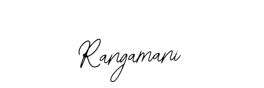 Also You can easily find your signature by using the search form. We will create Rangamani name handwritten signature images for you free of cost using Bearetta-2O07w sign style. Rangamani signature style 12 images and pictures png
