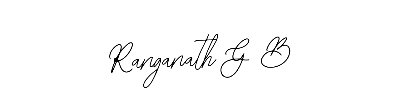Create a beautiful signature design for name Ranganath G B. With this signature (Bearetta-2O07w) fonts, you can make a handwritten signature for free. Ranganath G B signature style 12 images and pictures png