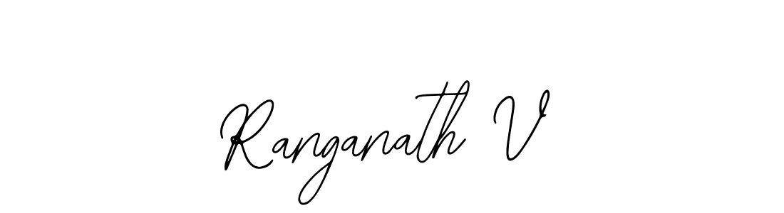 Design your own signature with our free online signature maker. With this signature software, you can create a handwritten (Bearetta-2O07w) signature for name Ranganath V. Ranganath V signature style 12 images and pictures png