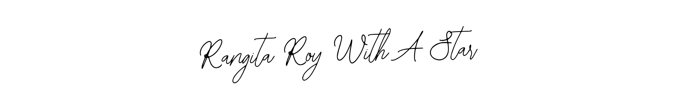 Make a beautiful signature design for name Rangita Roy With A Star. Use this online signature maker to create a handwritten signature for free. Rangita Roy With A Star signature style 12 images and pictures png