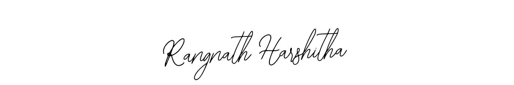 How to Draw Rangnath Harshitha signature style? Bearetta-2O07w is a latest design signature styles for name Rangnath Harshitha. Rangnath Harshitha signature style 12 images and pictures png