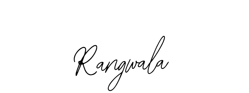 Also You can easily find your signature by using the search form. We will create Rangwala name handwritten signature images for you free of cost using Bearetta-2O07w sign style. Rangwala signature style 12 images and pictures png