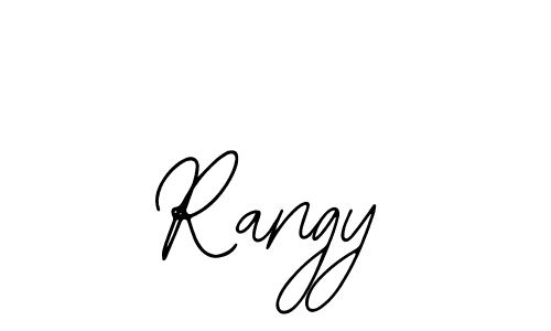 You should practise on your own different ways (Bearetta-2O07w) to write your name (Rangy) in signature. don't let someone else do it for you. Rangy signature style 12 images and pictures png