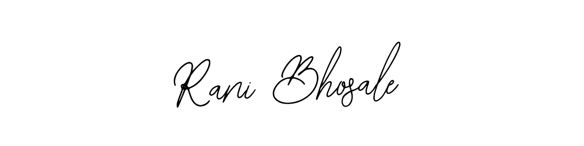 How to make Rani Bhosale signature? Bearetta-2O07w is a professional autograph style. Create handwritten signature for Rani Bhosale name. Rani Bhosale signature style 12 images and pictures png