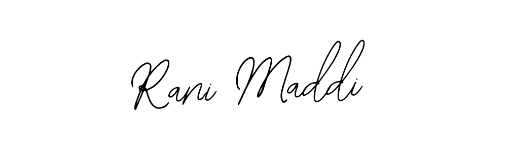 Make a beautiful signature design for name Rani Maddi. Use this online signature maker to create a handwritten signature for free. Rani Maddi signature style 12 images and pictures png