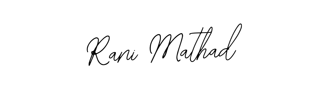 Create a beautiful signature design for name Rani Mathad. With this signature (Bearetta-2O07w) fonts, you can make a handwritten signature for free. Rani Mathad signature style 12 images and pictures png