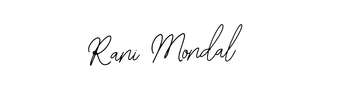 Also You can easily find your signature by using the search form. We will create Rani Mondal name handwritten signature images for you free of cost using Bearetta-2O07w sign style. Rani Mondal signature style 12 images and pictures png