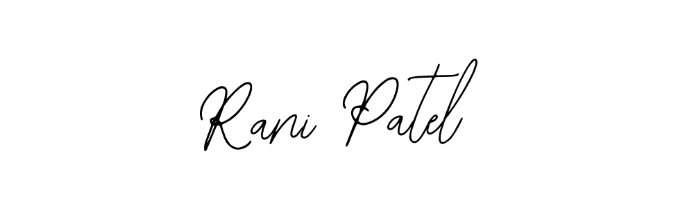 Make a short Rani Patel signature style. Manage your documents anywhere anytime using Bearetta-2O07w. Create and add eSignatures, submit forms, share and send files easily. Rani Patel signature style 12 images and pictures png