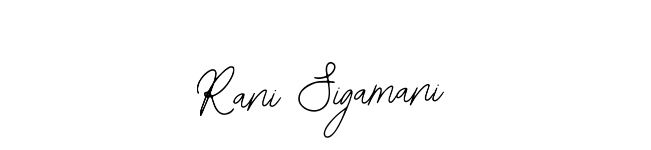 You can use this online signature creator to create a handwritten signature for the name Rani Sigamani. This is the best online autograph maker. Rani Sigamani signature style 12 images and pictures png