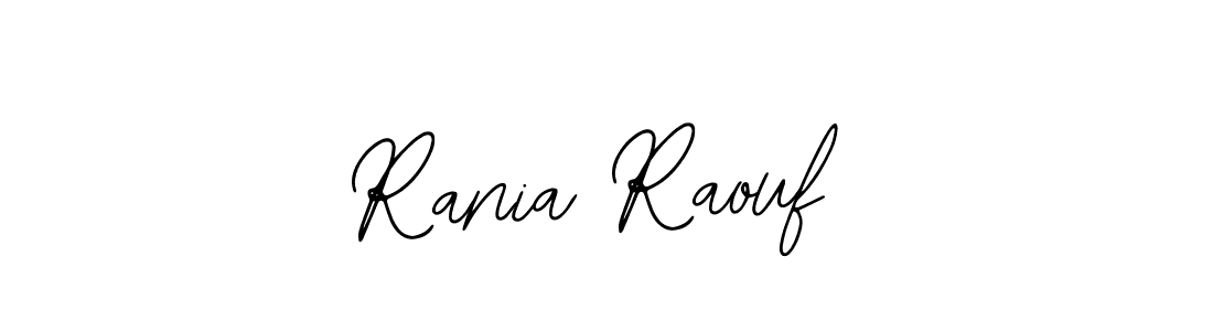 if you are searching for the best signature style for your name Rania Raouf. so please give up your signature search. here we have designed multiple signature styles  using Bearetta-2O07w. Rania Raouf signature style 12 images and pictures png