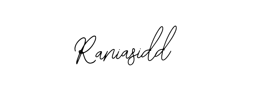 Raniasidd stylish signature style. Best Handwritten Sign (Bearetta-2O07w) for my name. Handwritten Signature Collection Ideas for my name Raniasidd. Raniasidd signature style 12 images and pictures png