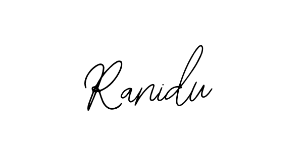 Also we have Ranidu name is the best signature style. Create professional handwritten signature collection using Bearetta-2O07w autograph style. Ranidu signature style 12 images and pictures png