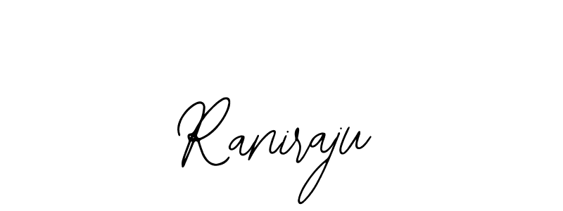 How to make Raniraju name signature. Use Bearetta-2O07w style for creating short signs online. This is the latest handwritten sign. Raniraju signature style 12 images and pictures png