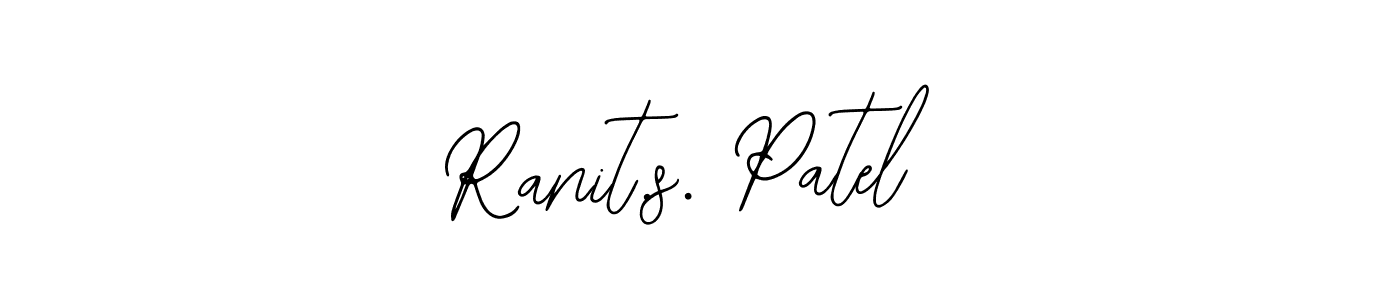 You can use this online signature creator to create a handwritten signature for the name Ranit.s. Patel. This is the best online autograph maker. Ranit.s. Patel signature style 12 images and pictures png