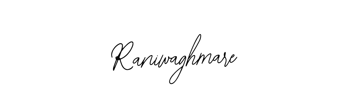 Bearetta-2O07w is a professional signature style that is perfect for those who want to add a touch of class to their signature. It is also a great choice for those who want to make their signature more unique. Get Raniwaghmare name to fancy signature for free. Raniwaghmare signature style 12 images and pictures png