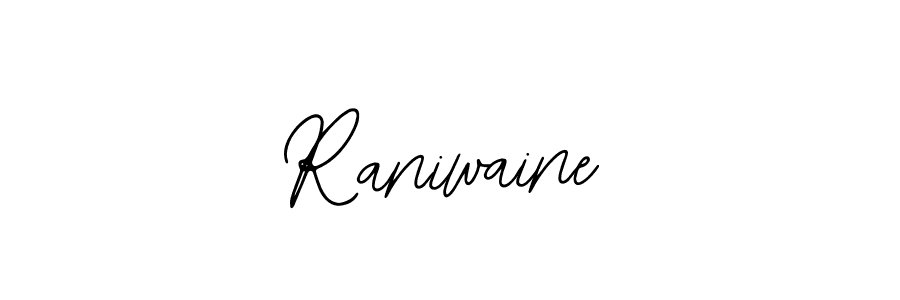 Design your own signature with our free online signature maker. With this signature software, you can create a handwritten (Bearetta-2O07w) signature for name Raniwaine. Raniwaine signature style 12 images and pictures png