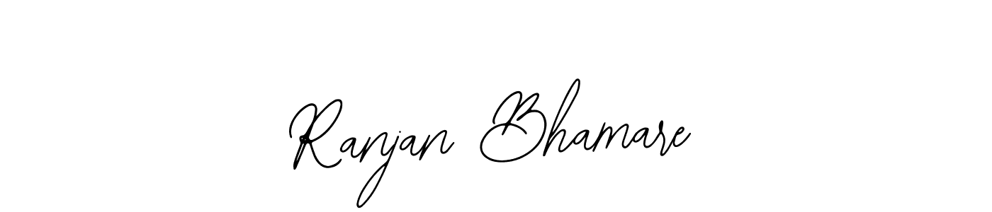 Create a beautiful signature design for name Ranjan Bhamare. With this signature (Bearetta-2O07w) fonts, you can make a handwritten signature for free. Ranjan Bhamare signature style 12 images and pictures png