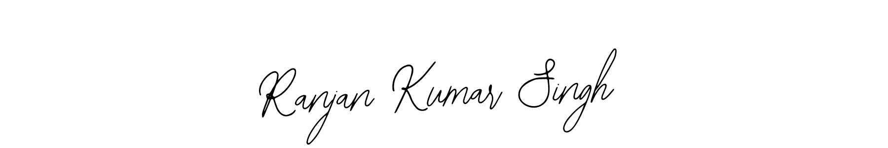 You should practise on your own different ways (Bearetta-2O07w) to write your name (Ranjan Kumar Singh) in signature. don't let someone else do it for you. Ranjan Kumar Singh signature style 12 images and pictures png