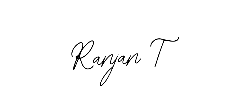 Create a beautiful signature design for name Ranjan T. With this signature (Bearetta-2O07w) fonts, you can make a handwritten signature for free. Ranjan T signature style 12 images and pictures png