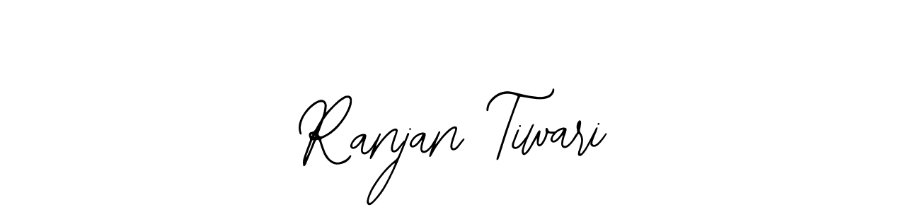 You should practise on your own different ways (Bearetta-2O07w) to write your name (Ranjan Tiwari) in signature. don't let someone else do it for you. Ranjan Tiwari signature style 12 images and pictures png