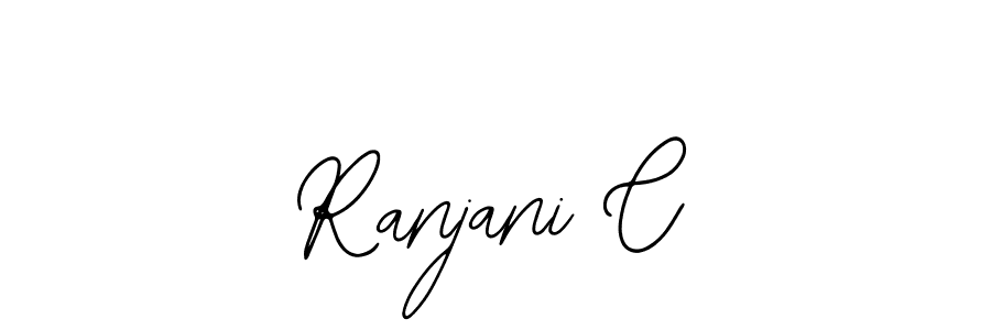 Design your own signature with our free online signature maker. With this signature software, you can create a handwritten (Bearetta-2O07w) signature for name Ranjani C. Ranjani C signature style 12 images and pictures png