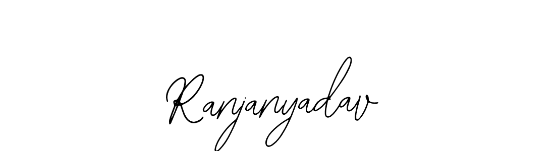 How to make Ranjanyadav name signature. Use Bearetta-2O07w style for creating short signs online. This is the latest handwritten sign. Ranjanyadav signature style 12 images and pictures png