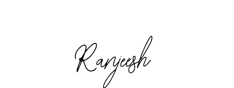 Design your own signature with our free online signature maker. With this signature software, you can create a handwritten (Bearetta-2O07w) signature for name Ranjeesh. Ranjeesh signature style 12 images and pictures png