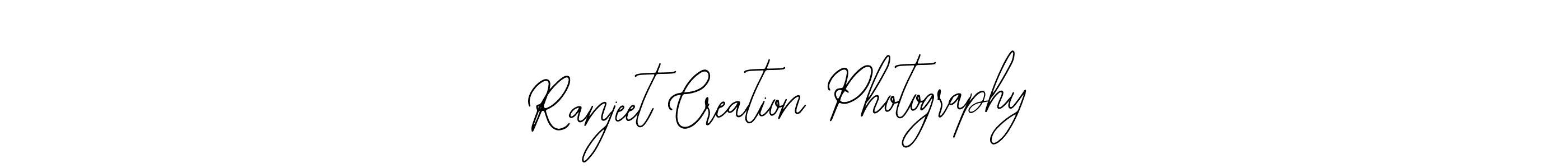 Create a beautiful signature design for name Ranjeet Creation Photography. With this signature (Bearetta-2O07w) fonts, you can make a handwritten signature for free. Ranjeet Creation Photography signature style 12 images and pictures png