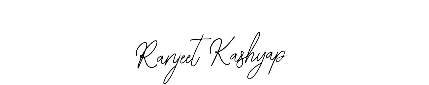 Make a beautiful signature design for name Ranjeet Kashyap. With this signature (Bearetta-2O07w) style, you can create a handwritten signature for free. Ranjeet Kashyap signature style 12 images and pictures png